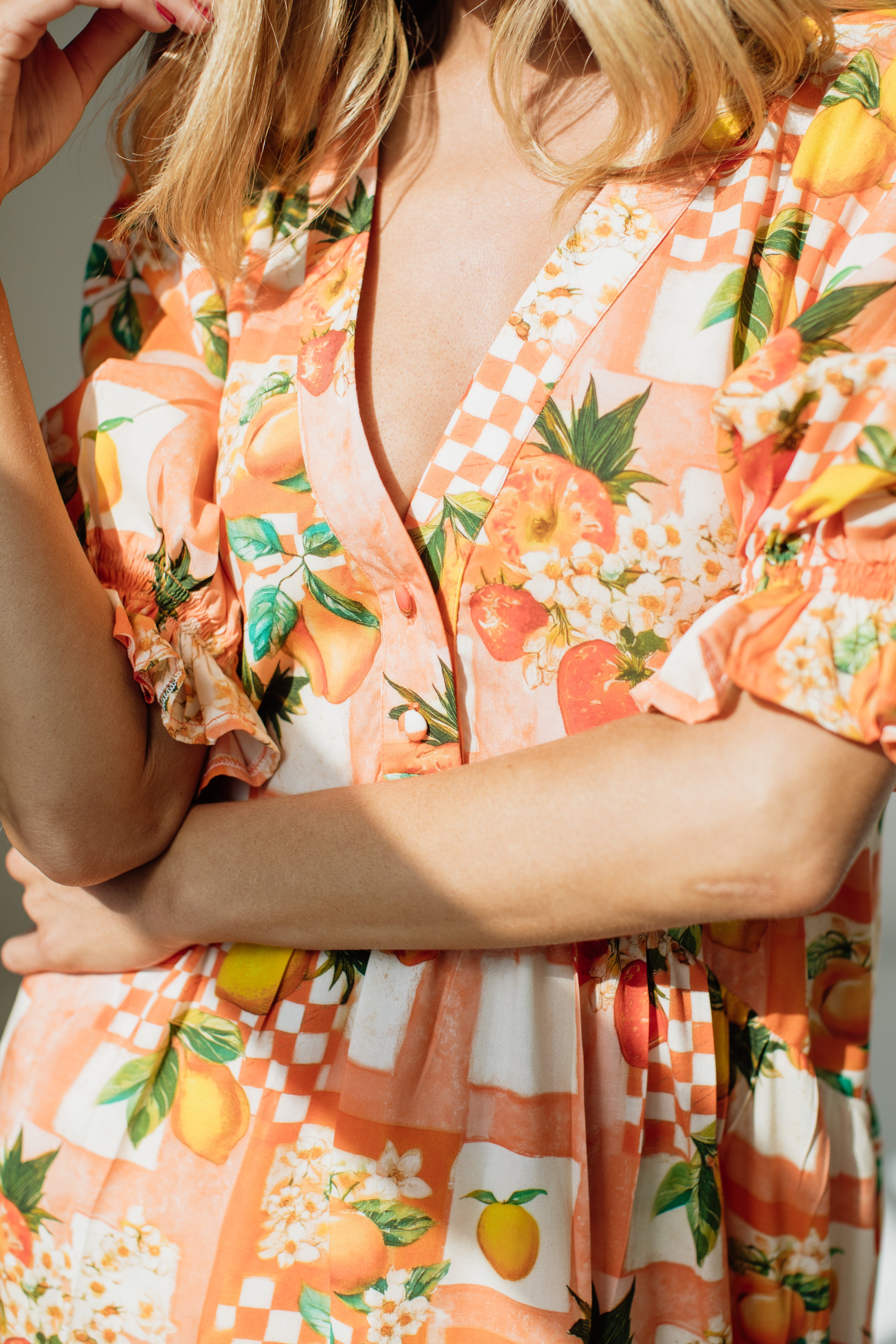 Lucia Dress | Capri Citrus
