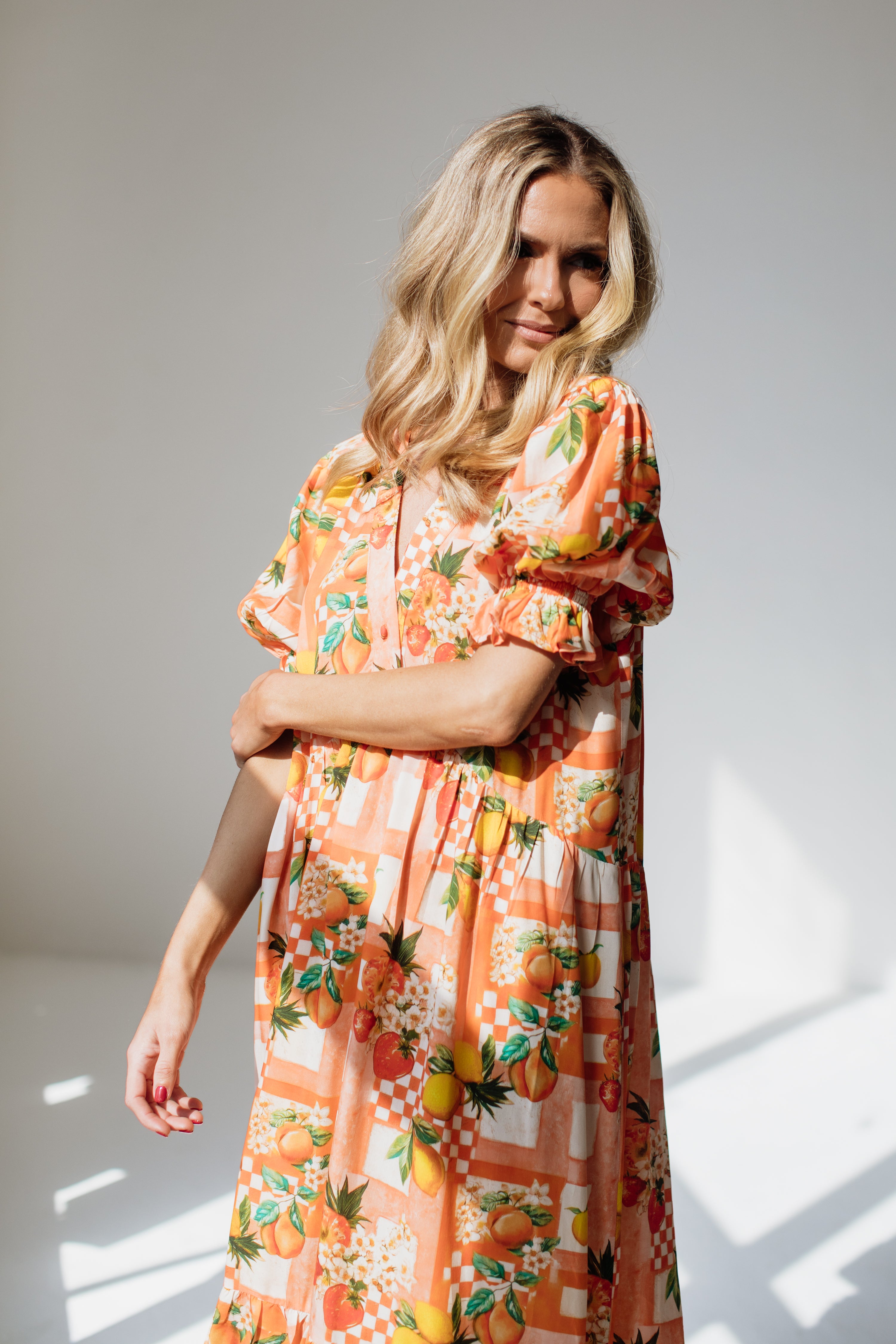 Lucia Dress | Capri Citrus