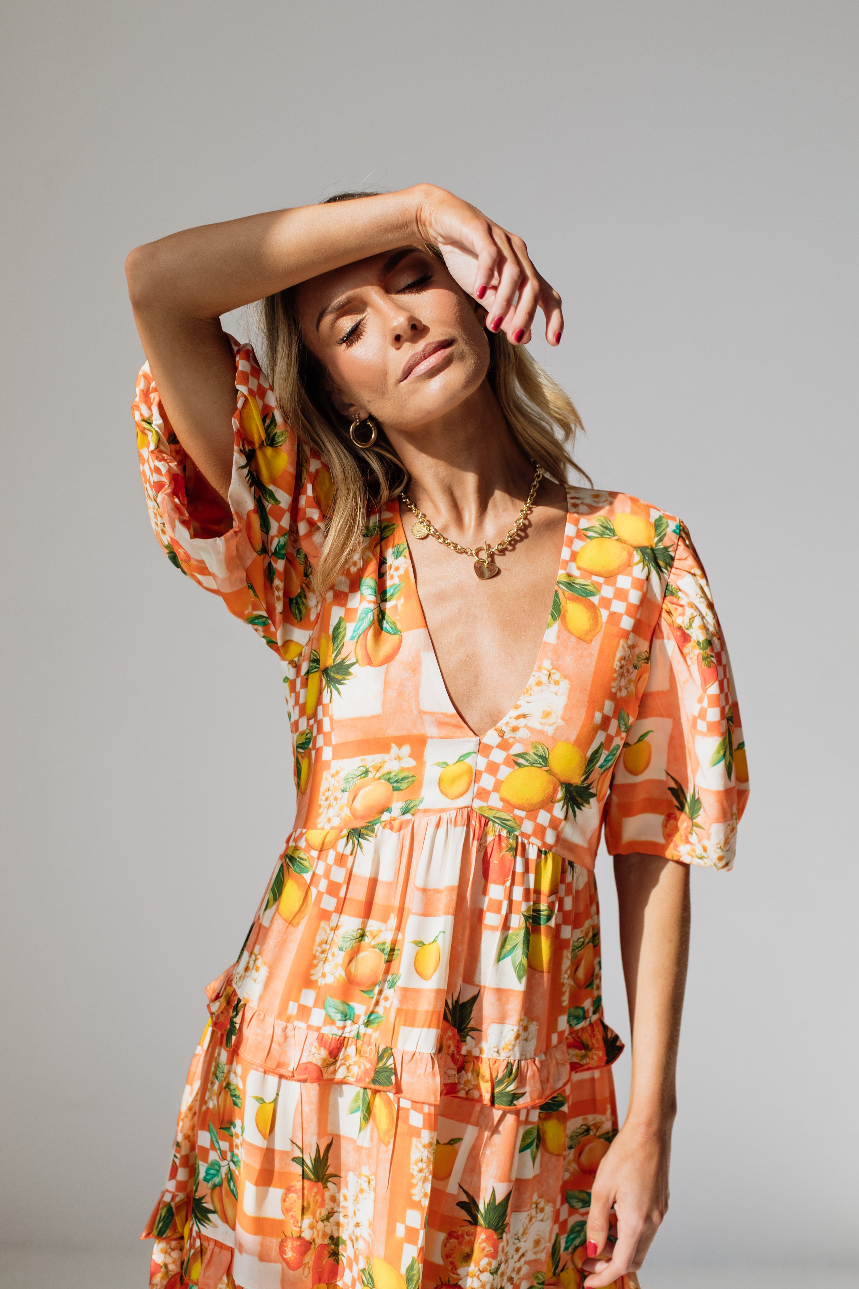 Kelly Dress | Capri Citrus