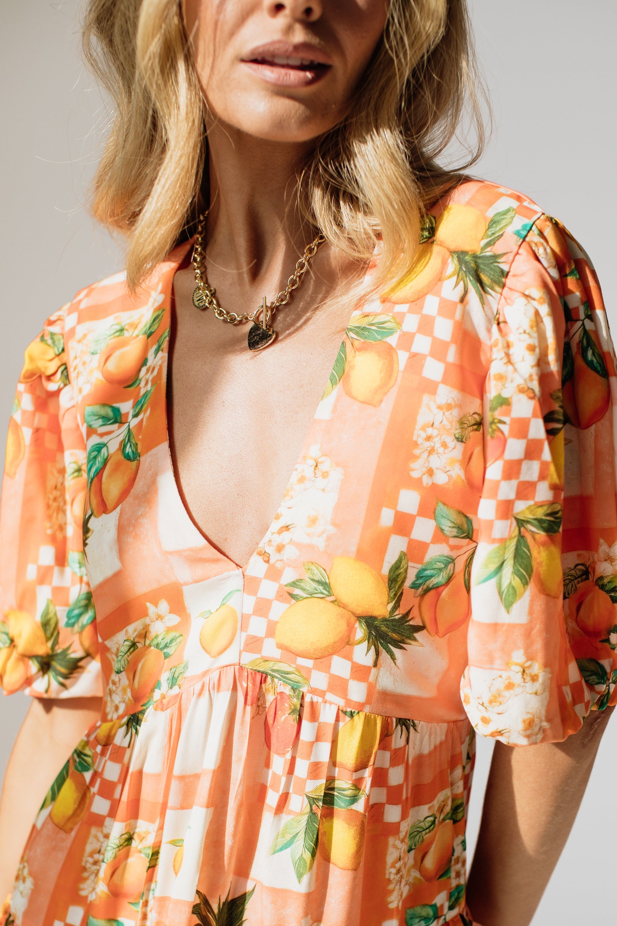 Kelly Dress | Capri Citrus