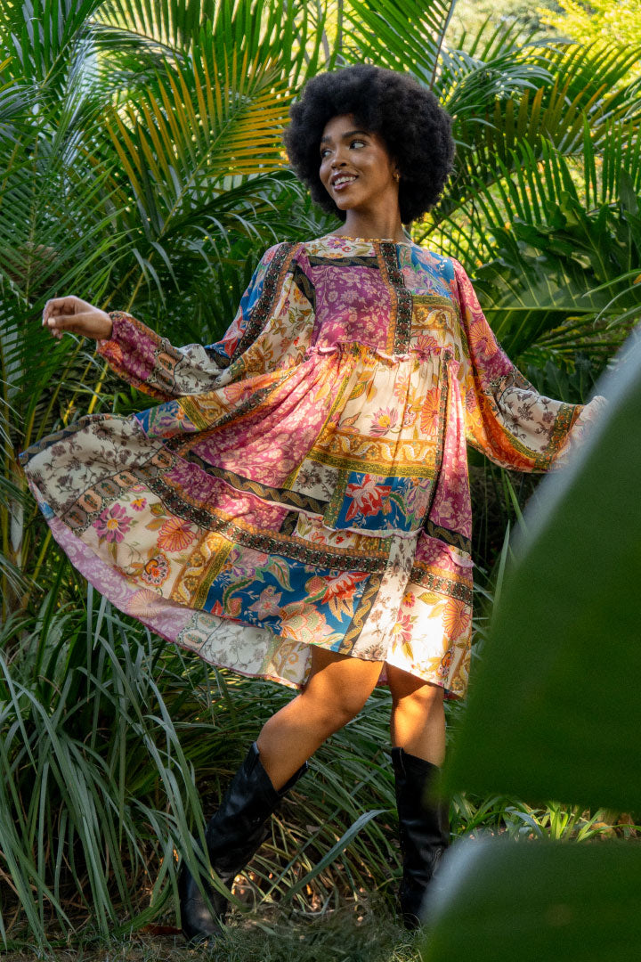Beverly Dress | Paisley Floral