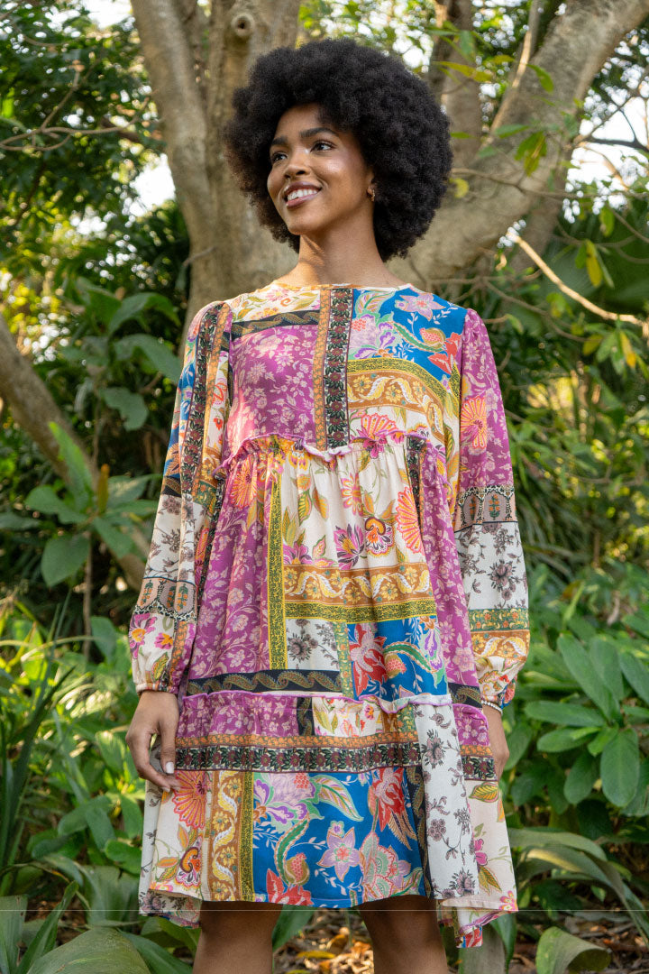 Beverly Dress | Paisley Floral