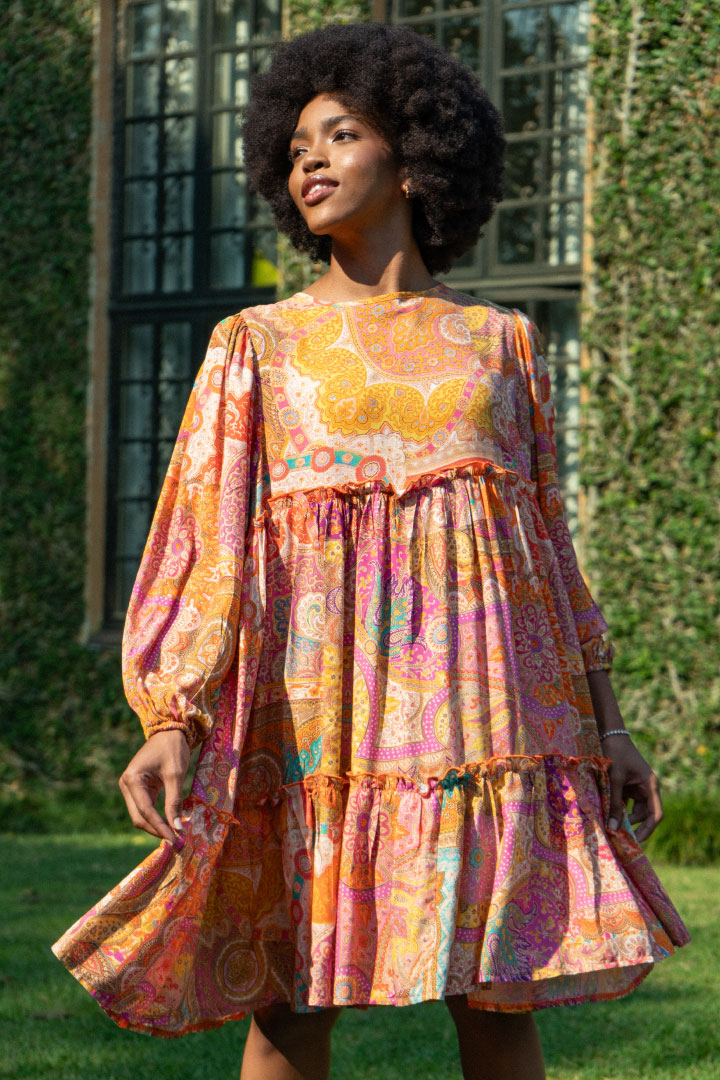 Beverly Dress | Retro Floral