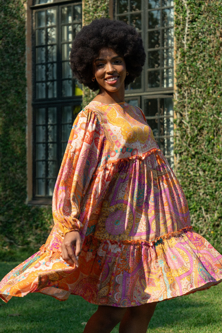 Beverly Dress | Retro Floral