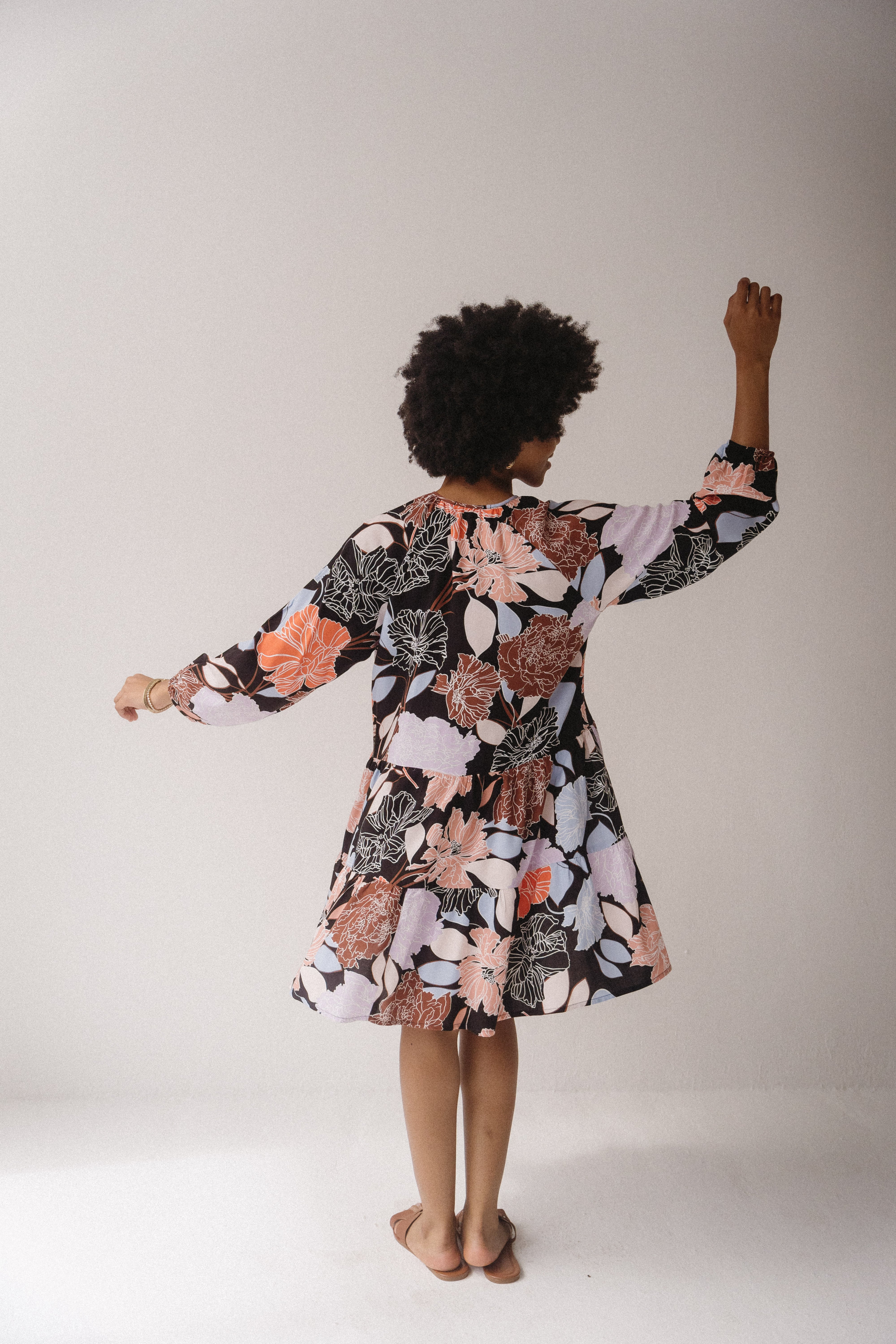 Milan Dress Sample | Floral