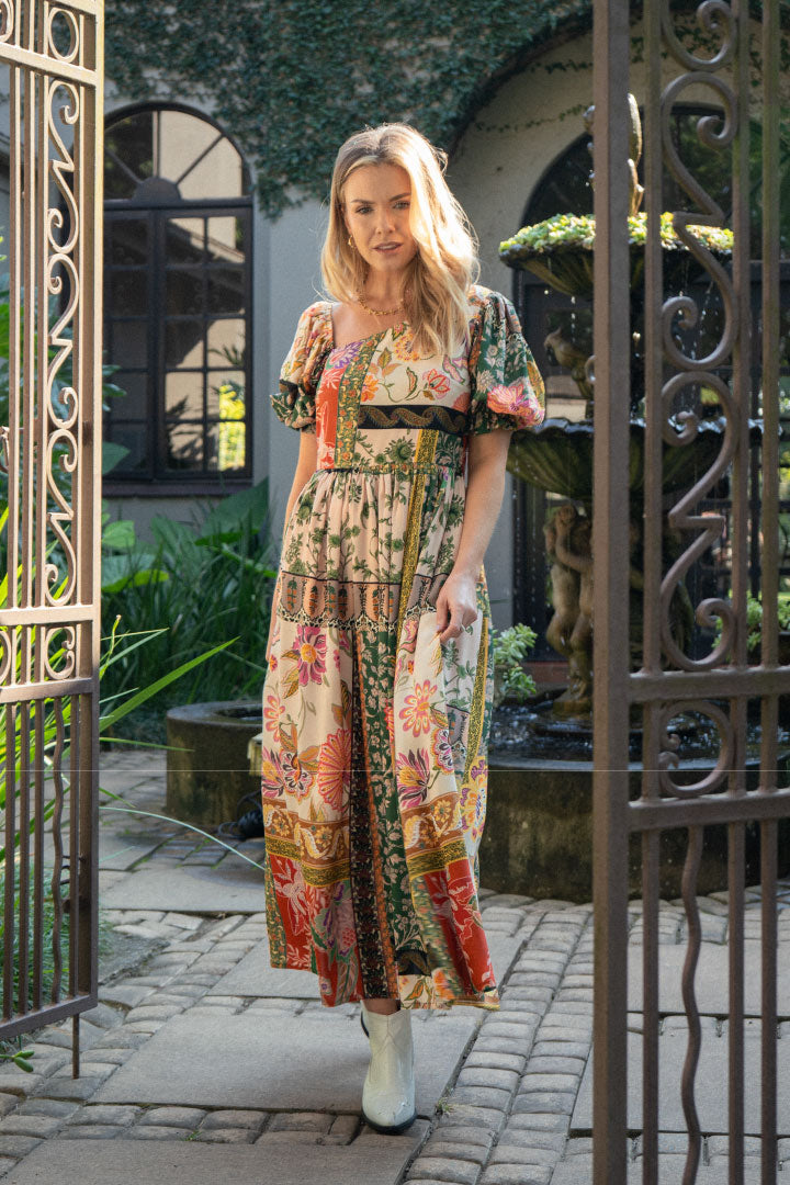 Courtney Dress | Boho Floral