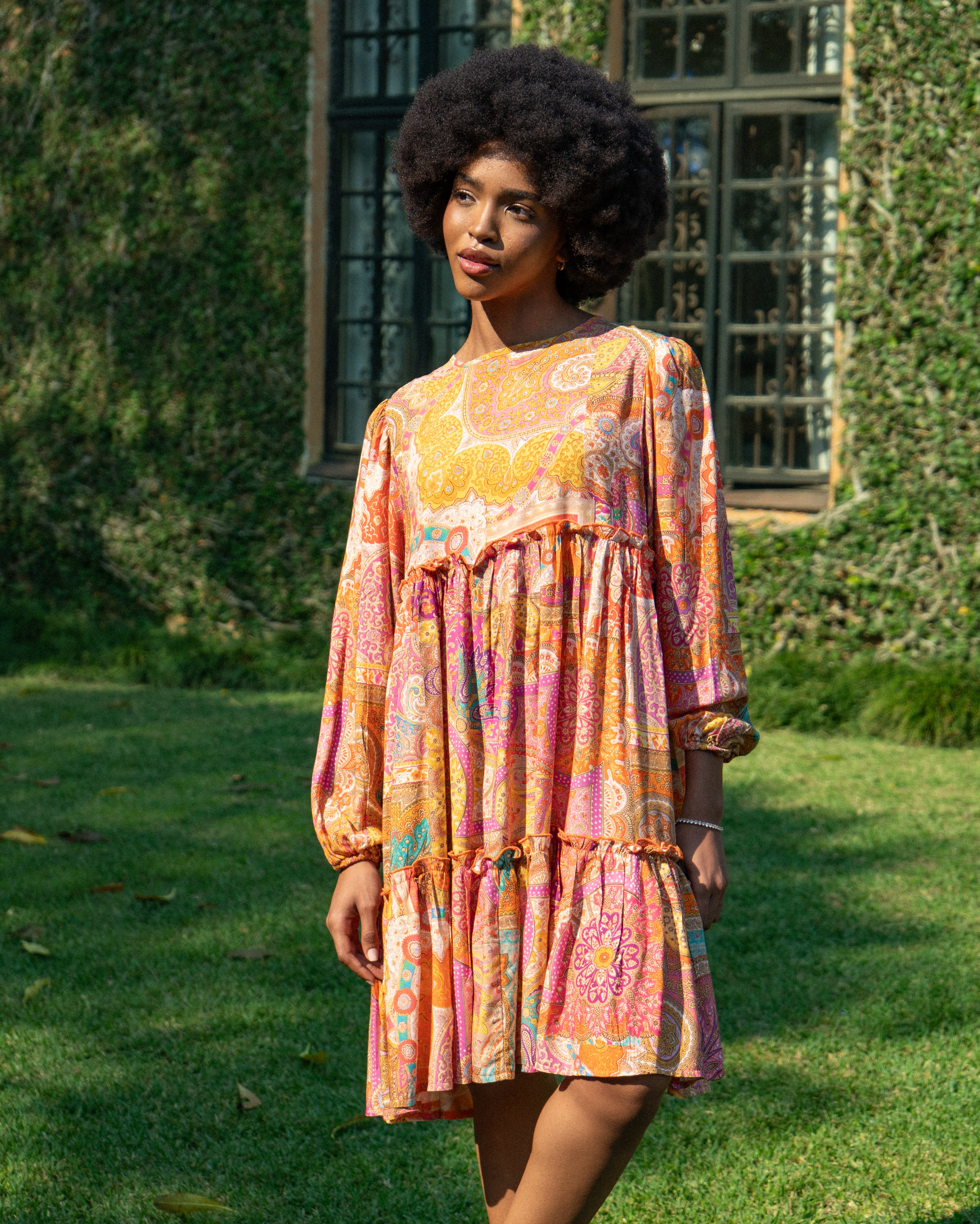Beverly Dress | Retro Floral