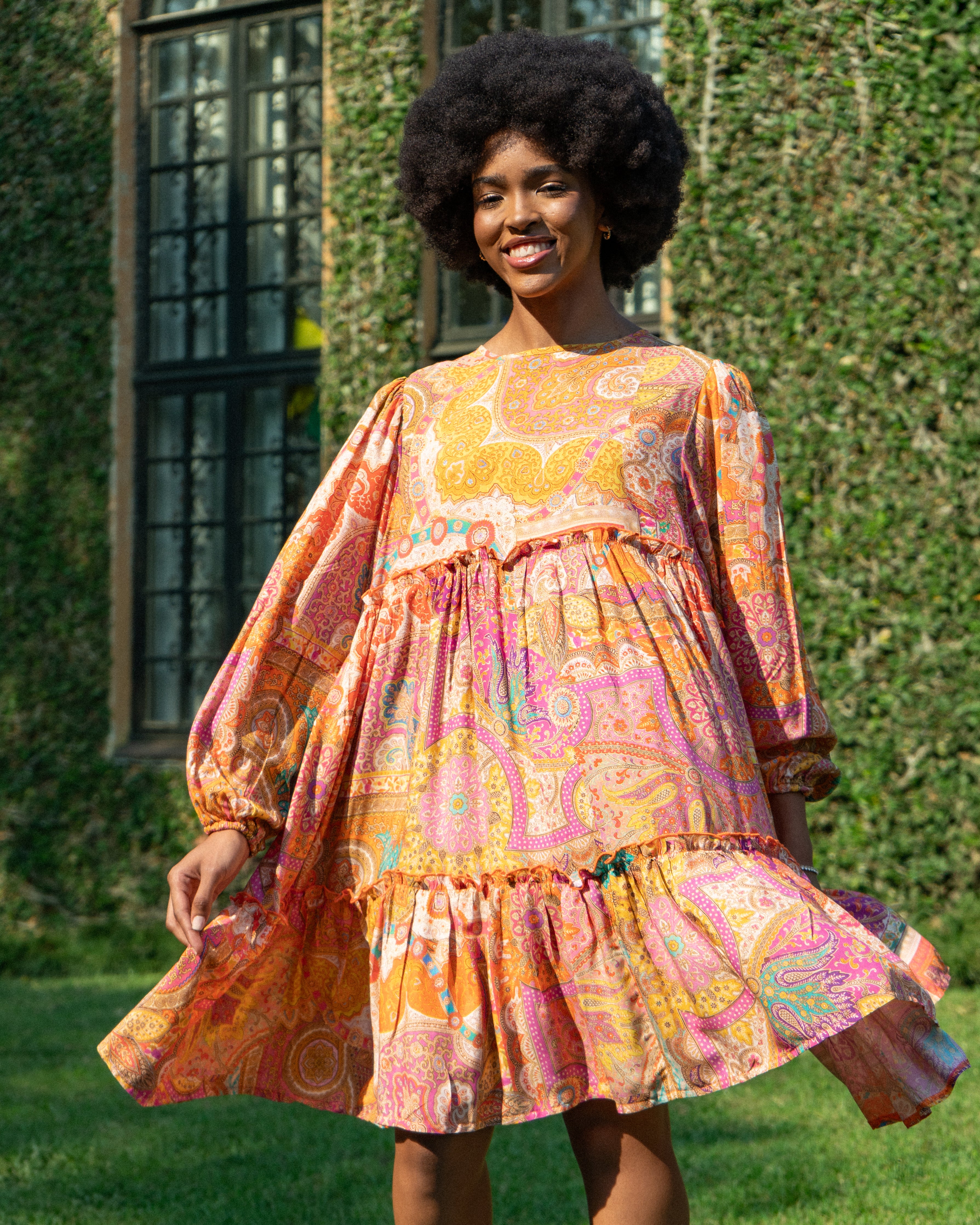 Beverly Dress | Retro Floral
