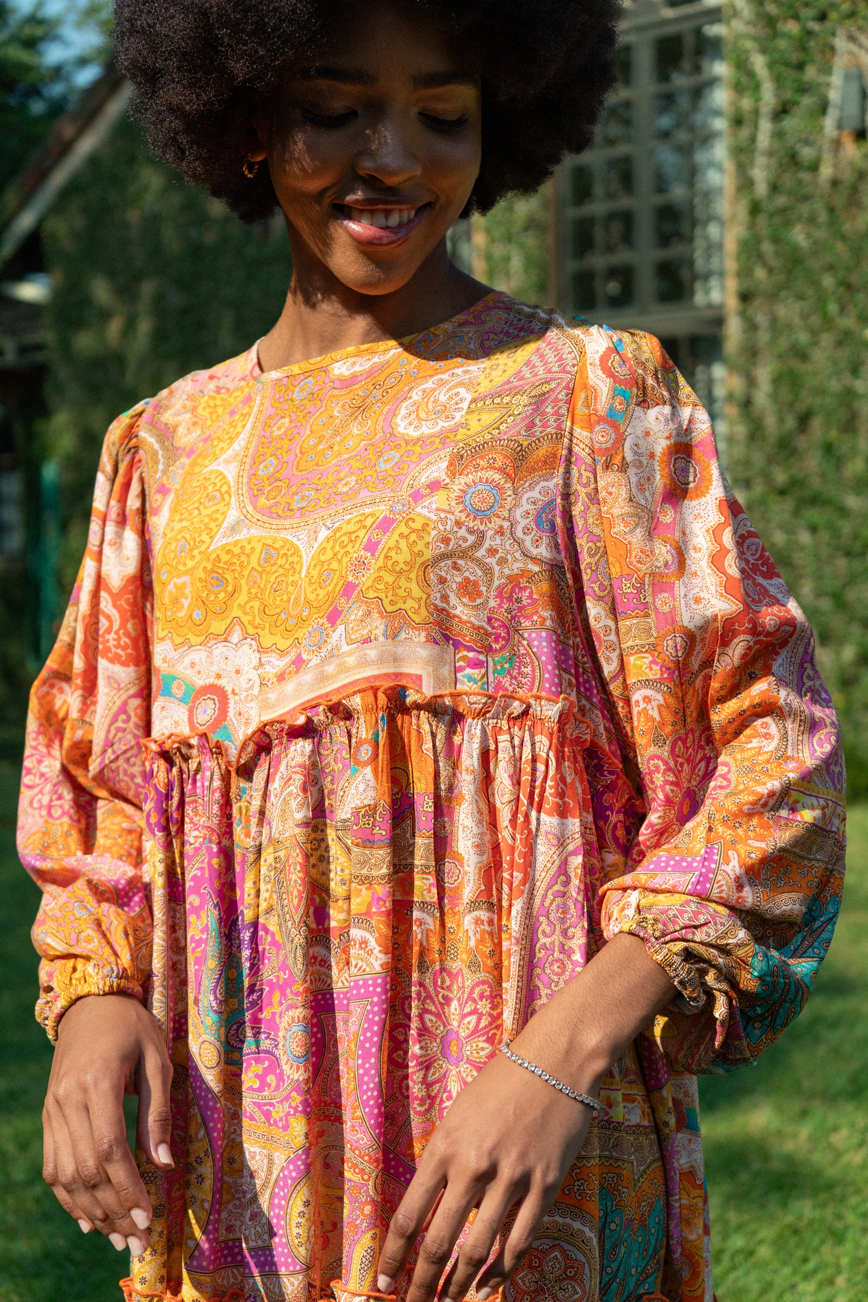 Beverly Dress | Retro Floral