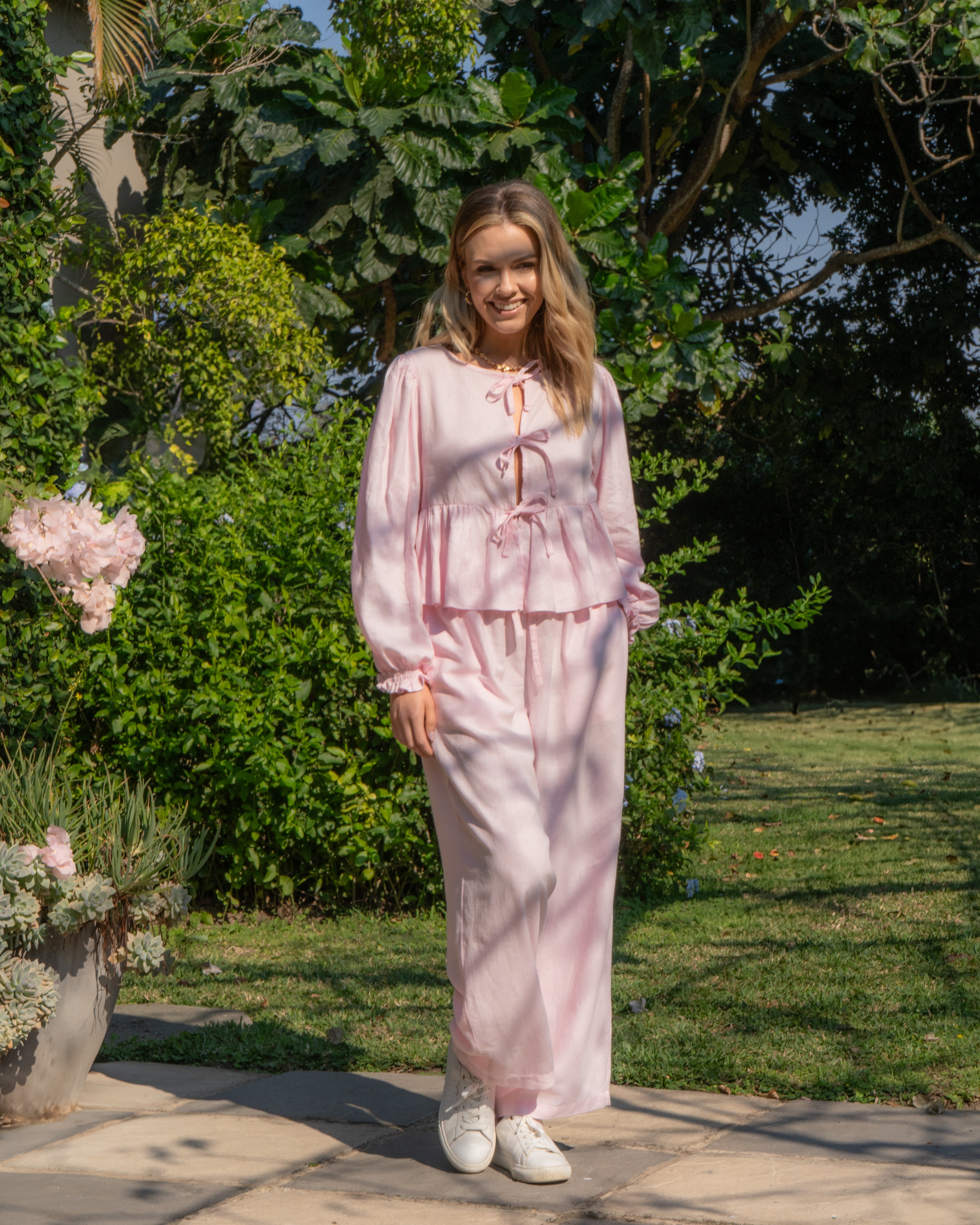 London Set Long | Baby Pink
