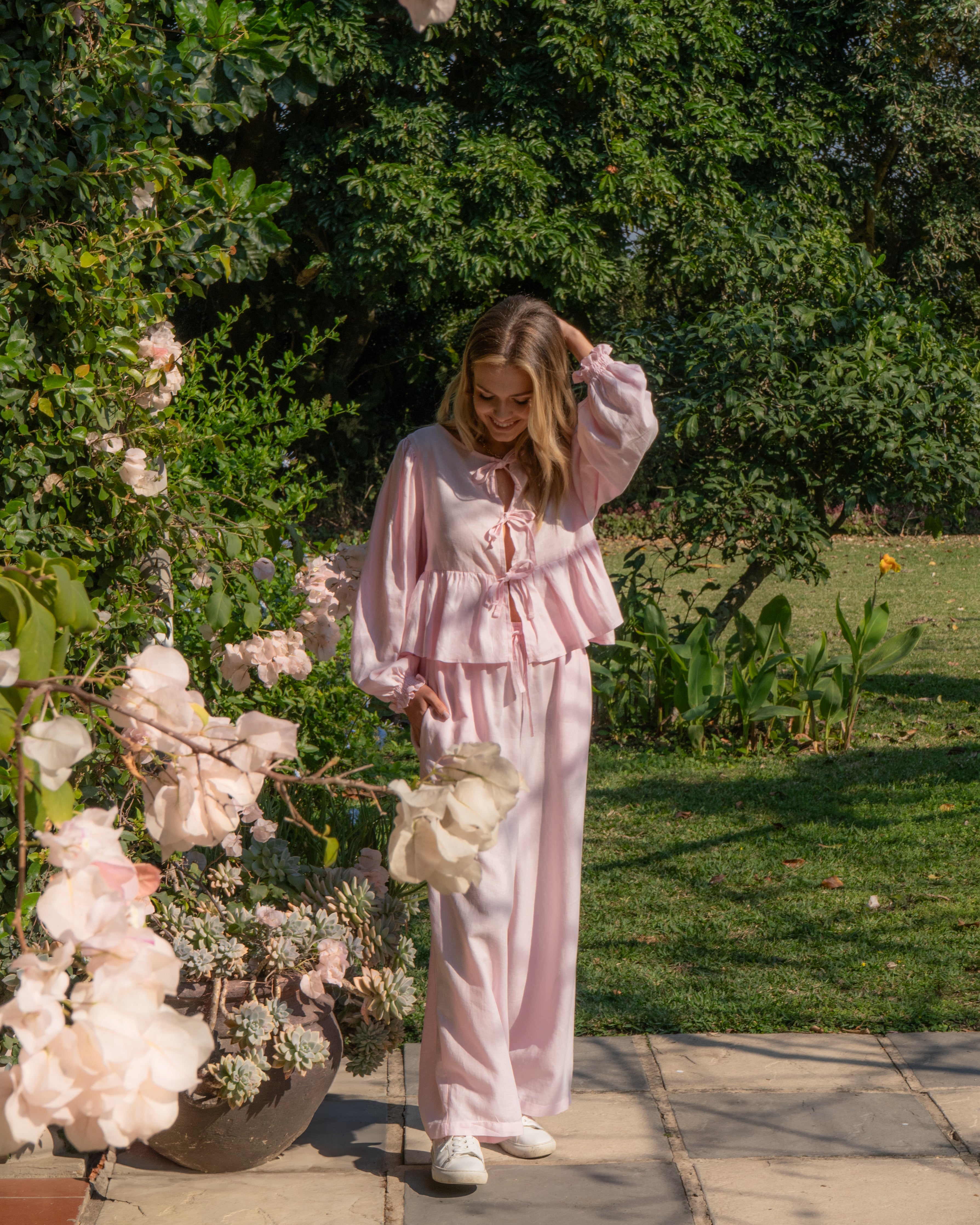 London Set Long | Baby Pink